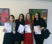 Студенты музыкального училища - лауреаты  Всероссийского конкурса художественного слова и песни